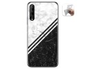Funda Gel Tpu para Huawei P Smart Pro diseño Mármol 01 Dibujos