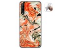 Funda Gel Tpu para Huawei P Smart Pro diseño Mármol 12 Dibujos