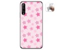 Funda Gel Tpu para Huawei P Smart Pro diseño Flores Dibujos