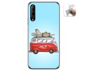 Funda Gel Tpu para Huawei P Smart Pro diseño Furgoneta Dibujos