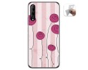 Funda Gel Tpu para Huawei P Smart Pro diseño Flores Vintage Dibujos