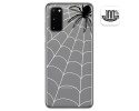 Funda Gel Transparente para Samsung Galaxy A41 diseño Araña Dibujos