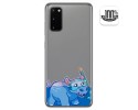Funda Gel Transparente para Samsung Galaxy A41 diseño Hipo Dibujos