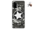 Funda Gel Tpu para Samsung Galaxy A41 diseño Camuflaje 02 Dibujos