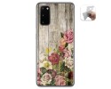 Funda Gel Tpu para Samsung Galaxy A41 diseño Madera 08 Dibujos