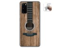 Funda Gel Tpu para Samsung Galaxy A41 diseño Madera 11 Dibujos