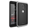 Funda Tipo Neo Hybrid (Pc+Tpu) Negra / Plata para Lenovo Moto G5