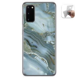 Funda Gel Tpu para Samsung Galaxy A41 diseño Mármol 09 Dibujos