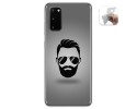 Funda Gel Tpu para Samsung Galaxy A41 diseño Barba Dibujos