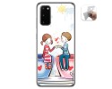 Funda Gel Tpu para Samsung Galaxy A41 diseño Café Dibujos