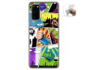 Funda Gel Tpu para Samsung Galaxy A41 diseño Comic Dibujos