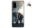 Funda Gel Tpu para Samsung Galaxy A41 diseño Elefante Dibujos
