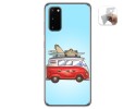 Funda Gel Tpu para Samsung Galaxy A41 diseño Furgoneta Dibujos