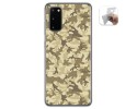 Funda Gel Tpu para Samsung Galaxy A41 diseño Sand Camuflaje Dibujos