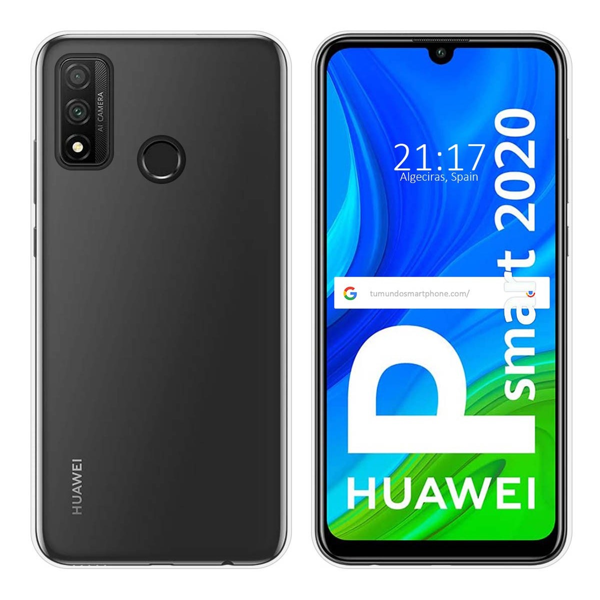 Funda Silicona Gel TPU Transparente para Huawei P Smart 2020