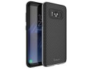 Funda Tipo Neo Hybrid (Pc+Tpu) Negra / Plata para Samsung Galaxy S8 Plus