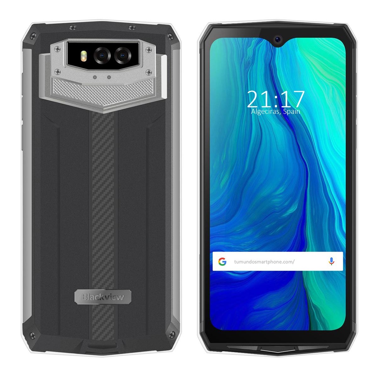 Funda Silicona Gel TPU Transparente para Blackview BV9100