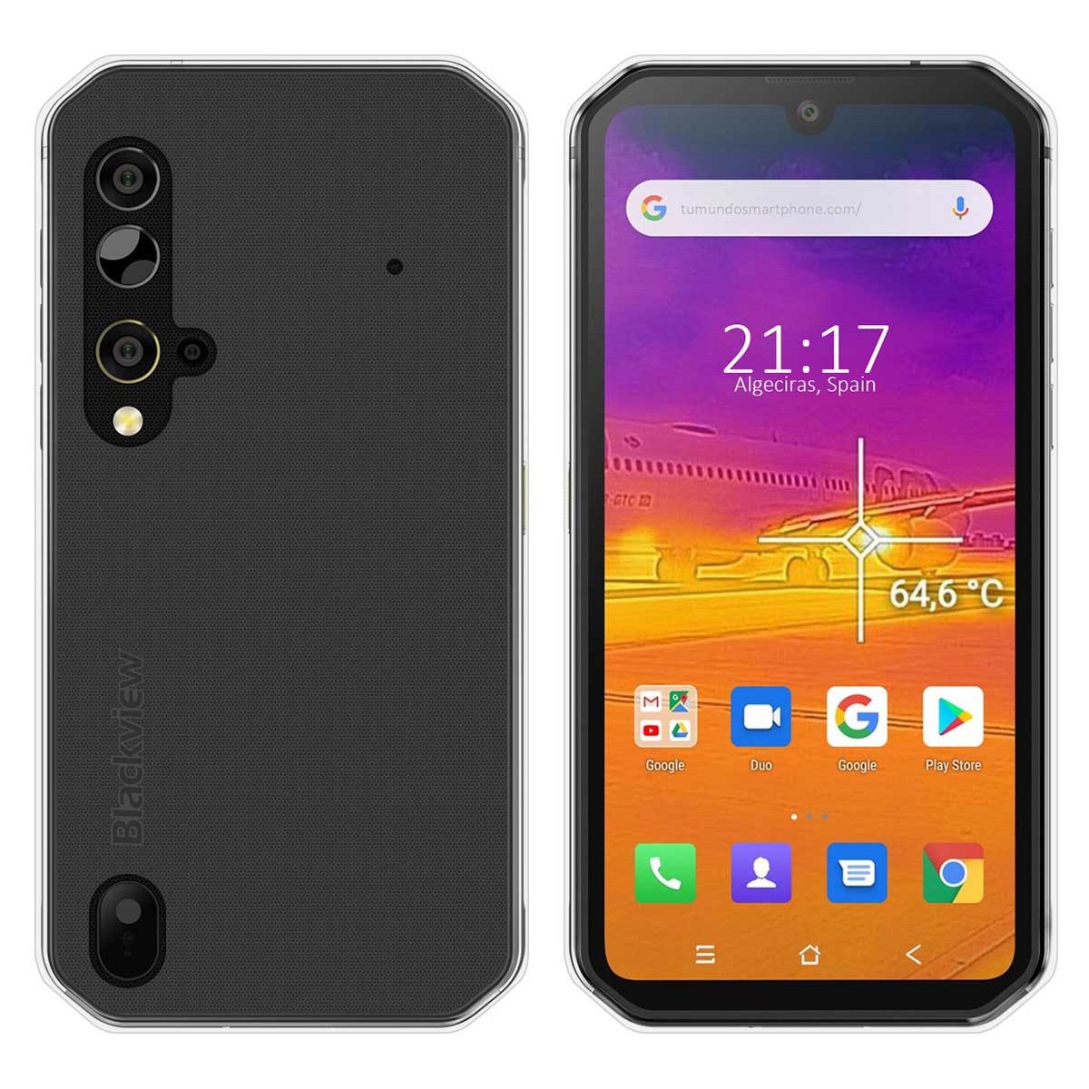 Funda Silicona Gel TPU Transparente para Blackview BV9900 / BV9900 PRO