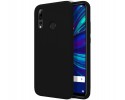 Funda Silicona Líquida Ultra Suave para Huawei P Smart + Plus 2019 color Negra