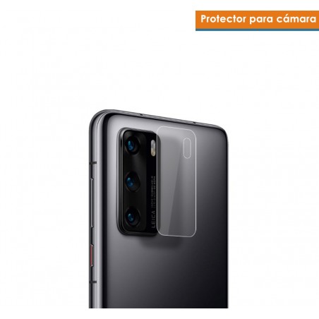 Protector Cristal Templado Cámara Trasera para Huawei P40 Vidrio