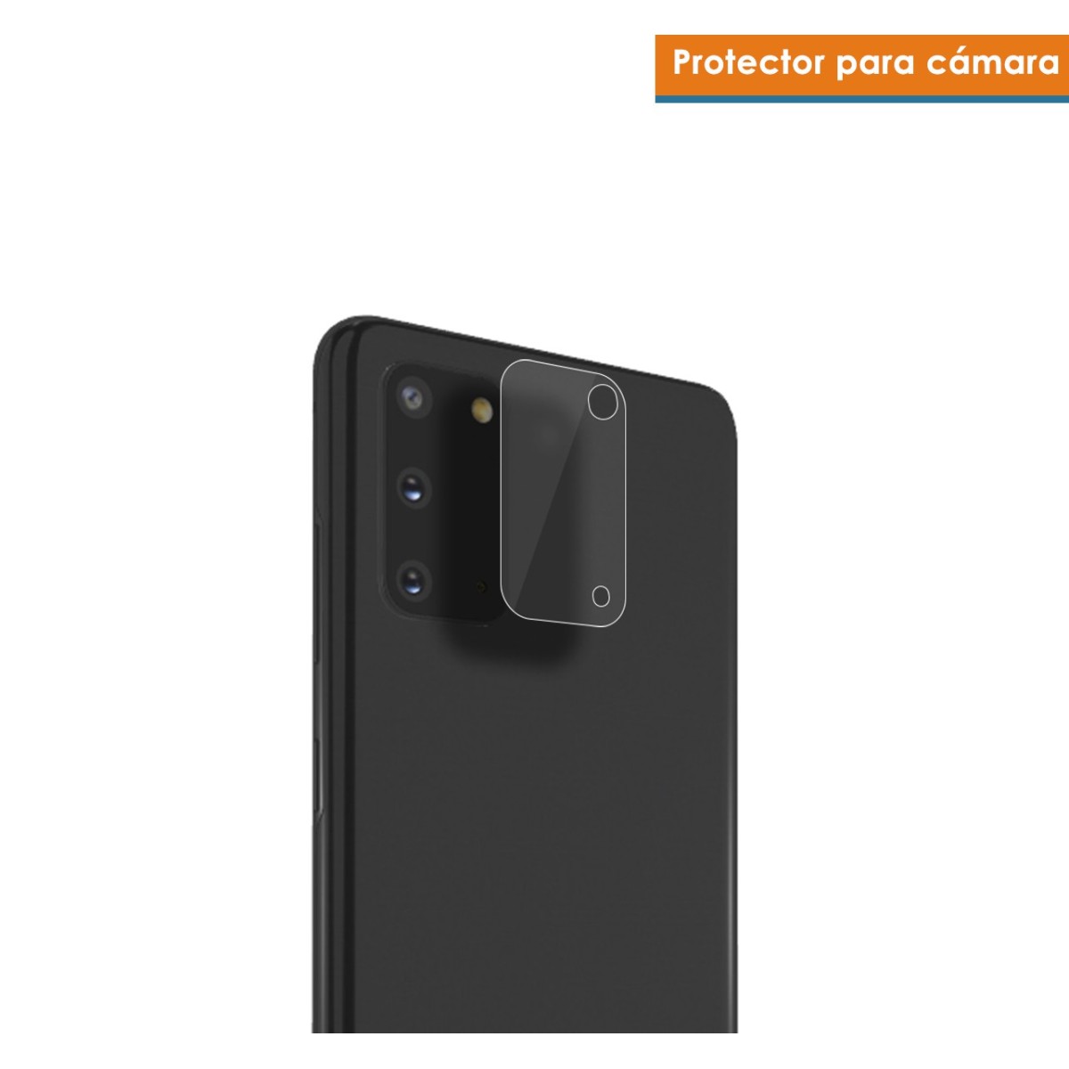 Protector Cristal Templado Cámara Trasera para Samsung Galaxy S20 Vidrio