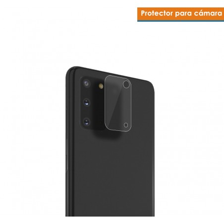 Protector Cristal Templado Cámara Trasera para Samsung Galaxy S20 Vidrio