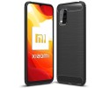 Funda Gel Tpu Tipo Carbon Negra para Xiaomi Mi 10 Lite