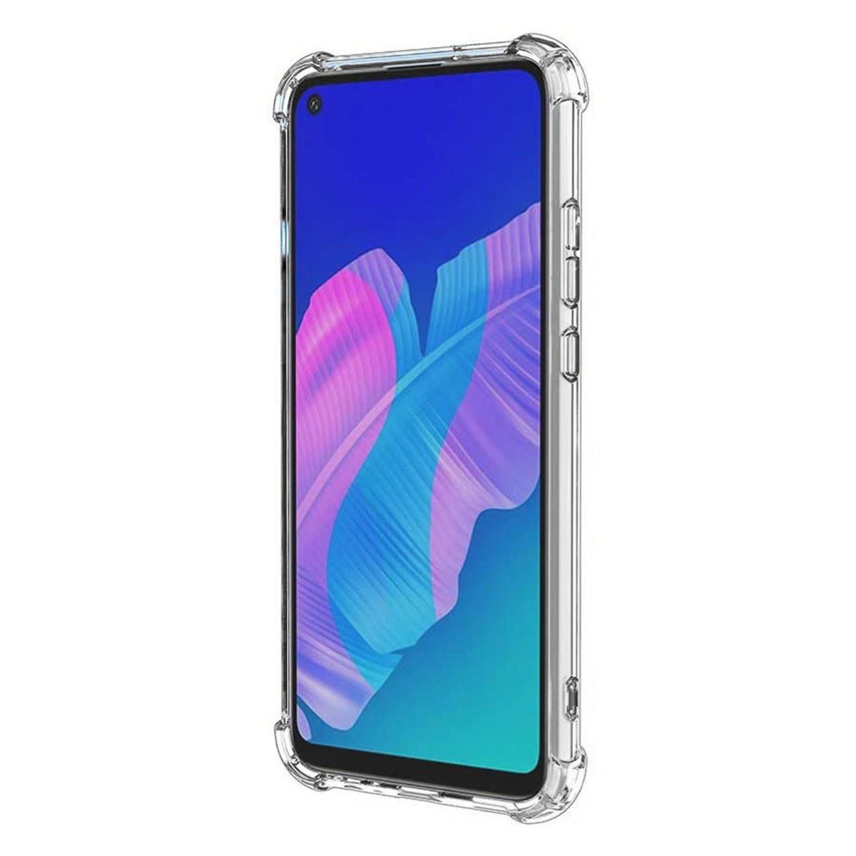 Funda Gel Tpu Anti-Shock Transparente para Huawei P40 Lite E