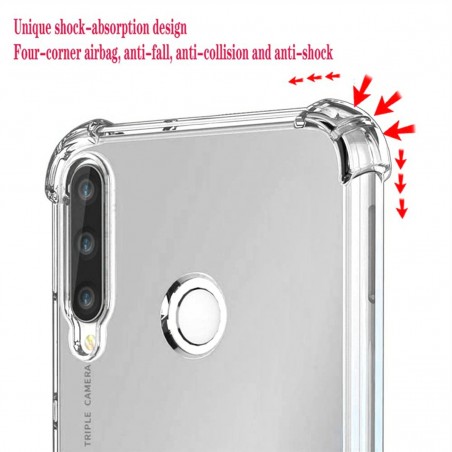 Funda Gel Tpu Anti-Shock Transparente para Huawei P40 Lite E