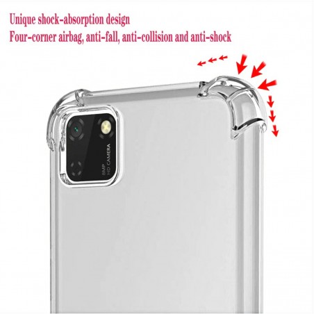 Funda Gel Tpu Anti-Shock Transparente para Huawei Y5p