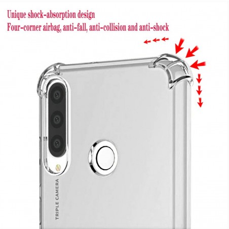 Funda Gel Tpu Anti-Shock Transparente para Huawei Y6p