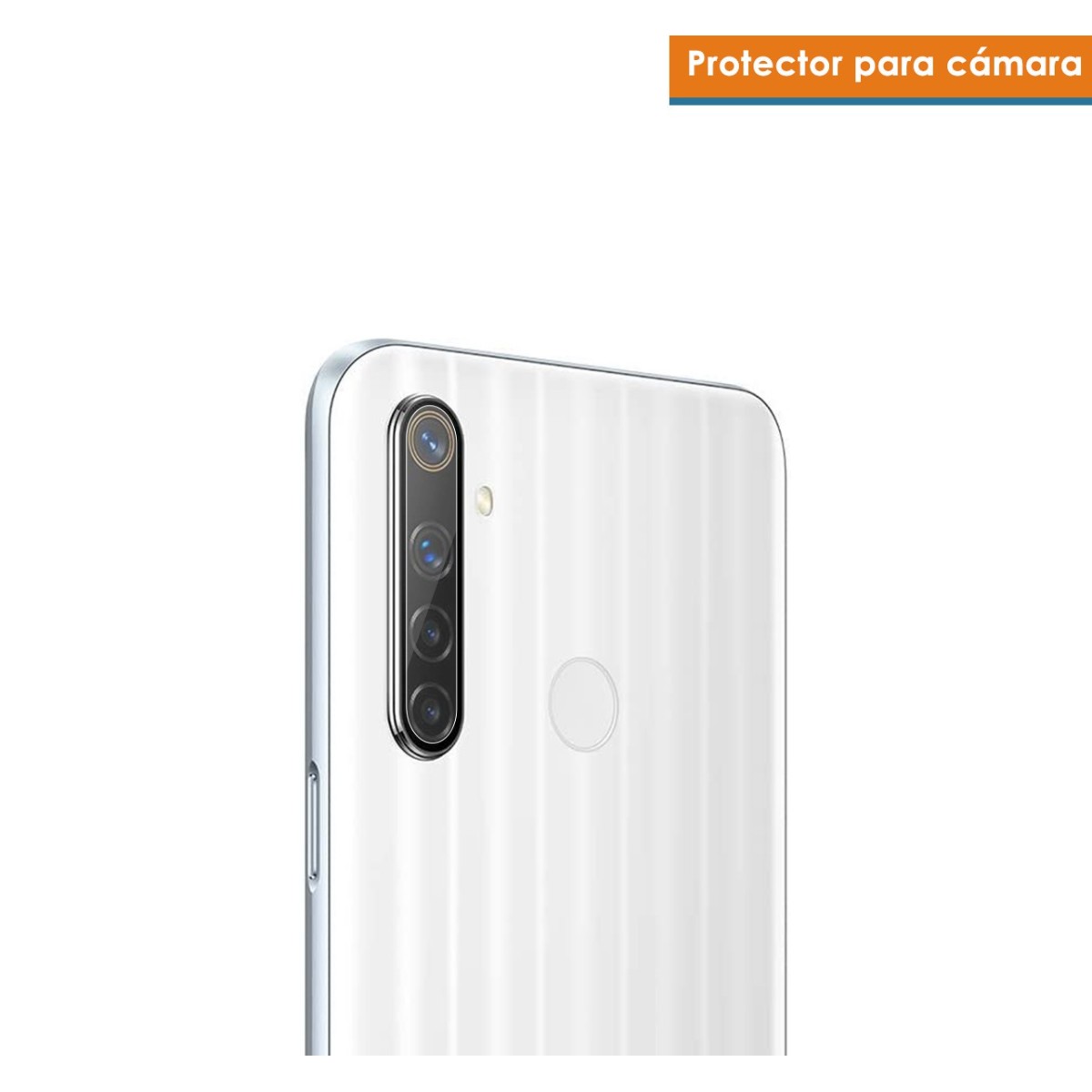 Protector Cristal Templado Cámara Trasera para Realme 5 / 5s / 5i / 6i Vidrio