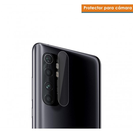 Protector Cristal Templado Cámara Trasera para Xiaomi Mi Note 10 Lite Vidrio