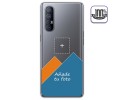 Personaliza tu Funda Gel Silicona Transparente con tu Fotografia para Oppo Find X2 Neo dibujo personalizada