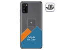 Personaliza tu Funda Gel Silicona Transparente con tu Fotografia para Samsung Galaxy A41 dibujo personalizada