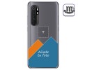 Personaliza tu Funda Gel Silicona Transparente con tu Fotografia para Xiaomi Mi Note 10 Lite dibujo personalizada