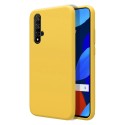 Funda Silicona Líquida Ultra Suave para Huawei Nova 5T / Honor 20 color Amarilla