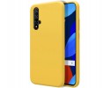 Funda Silicona Líquida Ultra Suave para Huawei Nova 5T / Honor 20 color Amarilla
