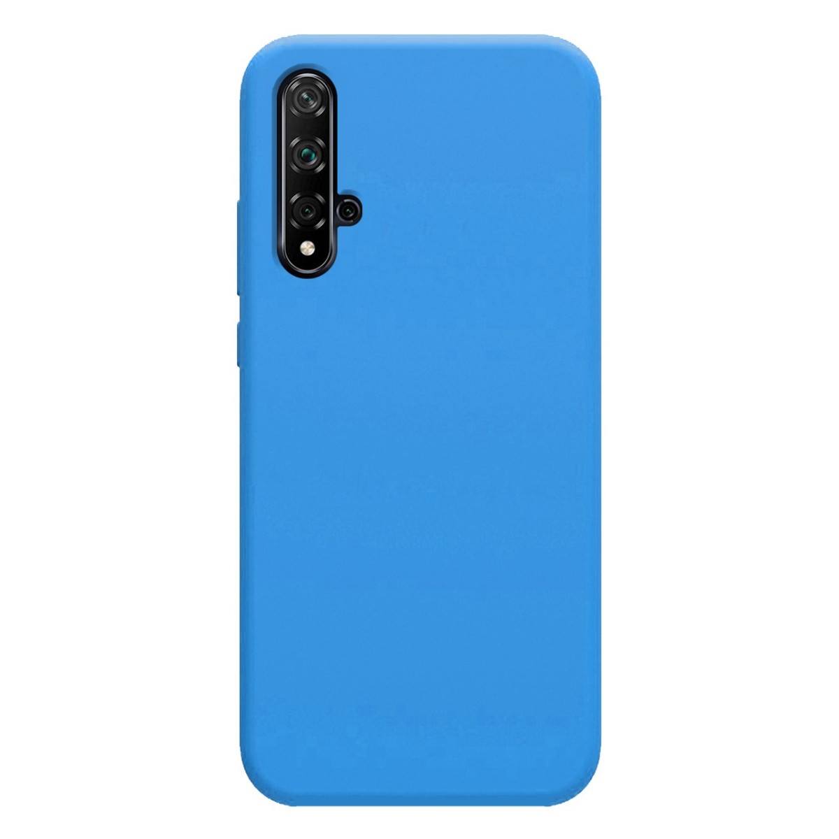 Funda Silicona Líquida Ultra Suave para Huawei Nova 5T / Honor 20 color Azul