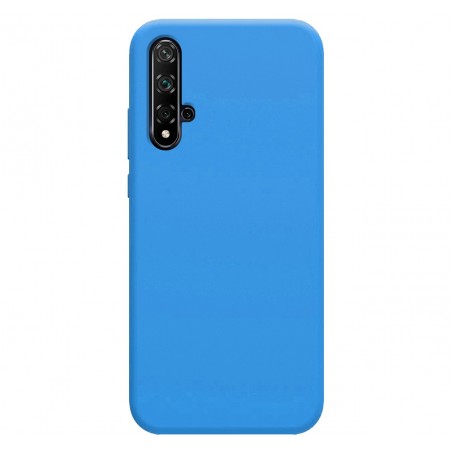 Funda Silicona Líquida Ultra Suave para Huawei Nova 5T / Honor 20 color Azul