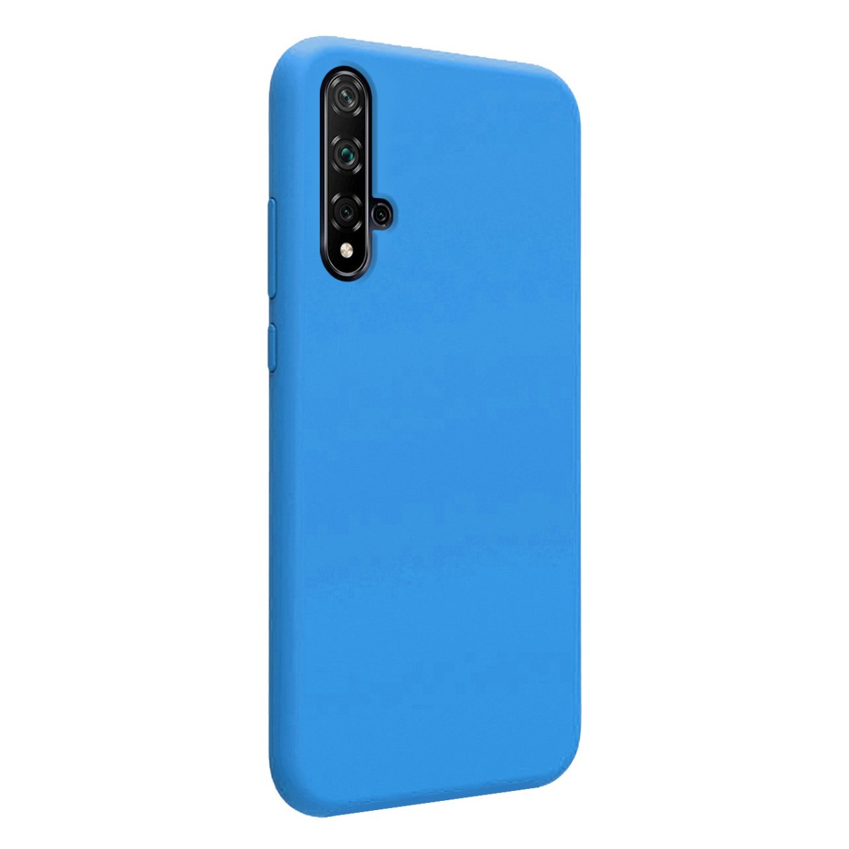Funda Silicona Líquida Ultra Suave para Huawei Nova 5T / Honor 20 color Azul