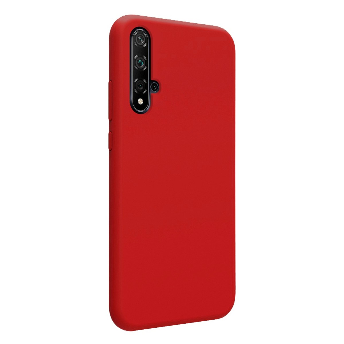 Funda Silicona Líquida Ultra Suave para Huawei Nova 5T / Honor 20 color Roja