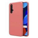 Funda Silicona Líquida Ultra Suave para Huawei Nova 5T / Honor 20 color Rosa
