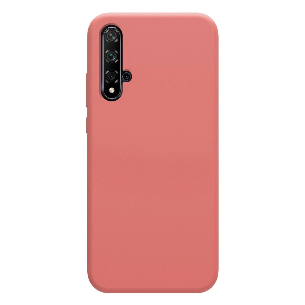 Funda Silicona Líquida Ultra Suave para Huawei Nova 5T / Honor 20 color Rosa