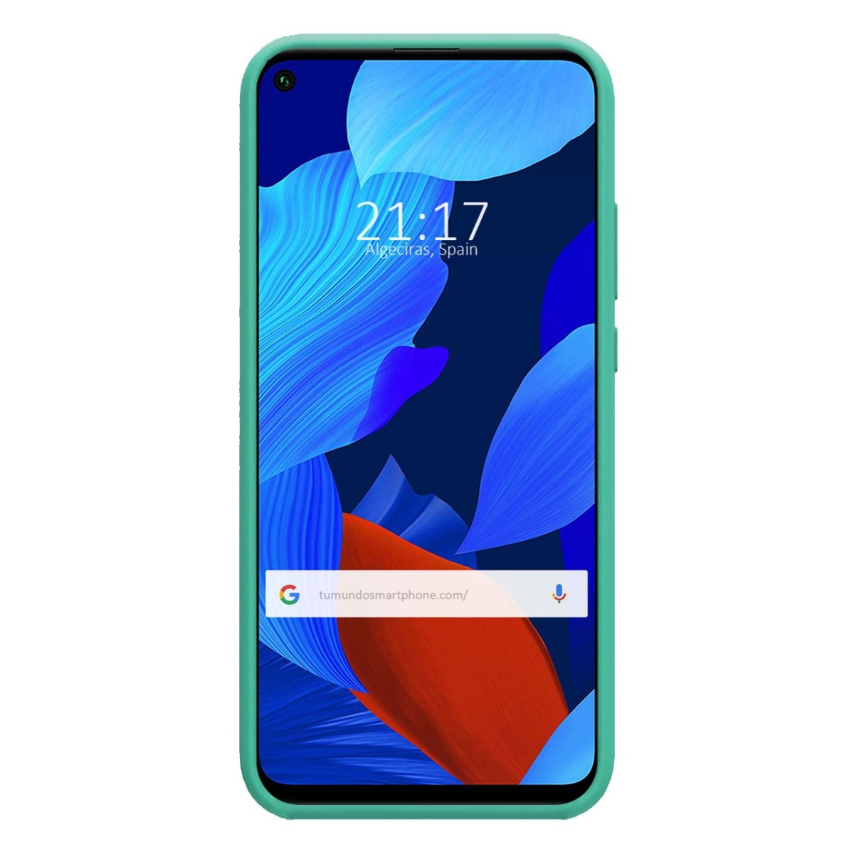 Funda Silicona Líquida Ultra Suave para Huawei Nova 5T / Honor 20 color Verde