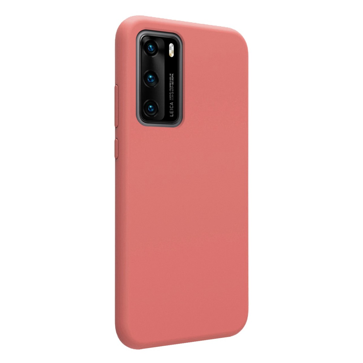 Funda Silicona Líquida Ultra Suave para Huawei P40 color Rosa