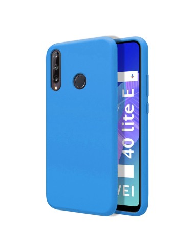 Funda Silicona Líquida Ultra Suave para Huawei P40 Lite E color Azul