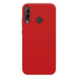 Funda Silicona Líquida Ultra Suave para Huawei P40 Lite E color Roja 2