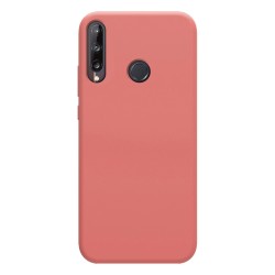 Funda Silicona Líquida Ultra Suave para Huawei P40 Lite E color Rosa 2