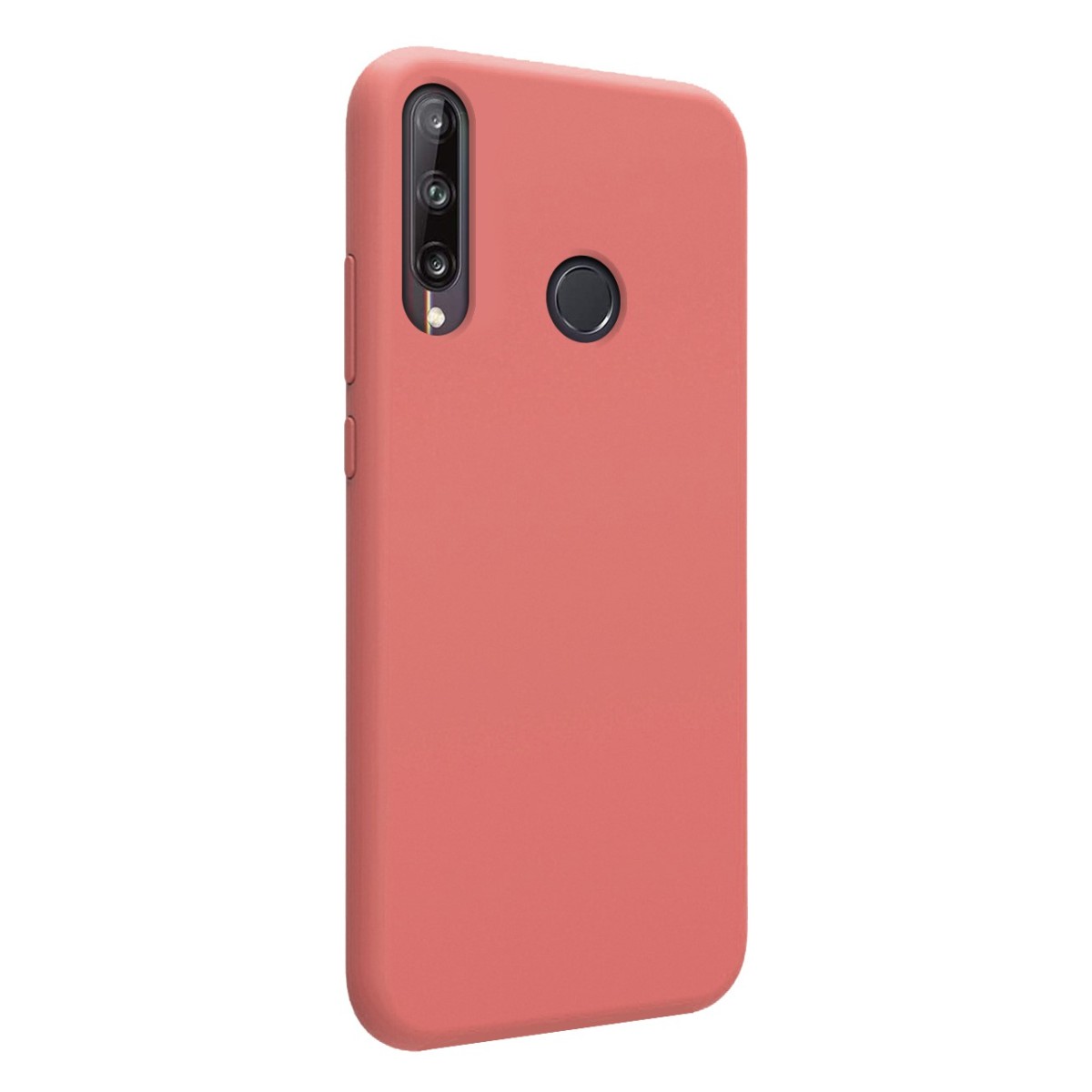 Funda Silicona Líquida Ultra Suave para Huawei P40 Lite E color Rosa